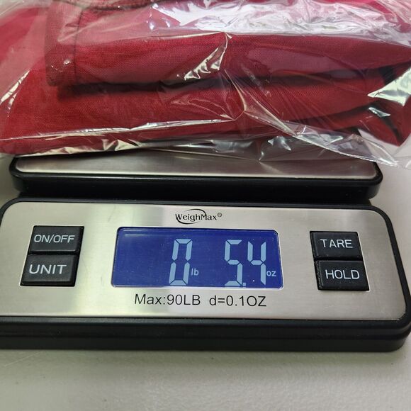 Max Studio Special Edition Long Sleeve Linen Top Size Large Red Distressed - Picture 13 of 13